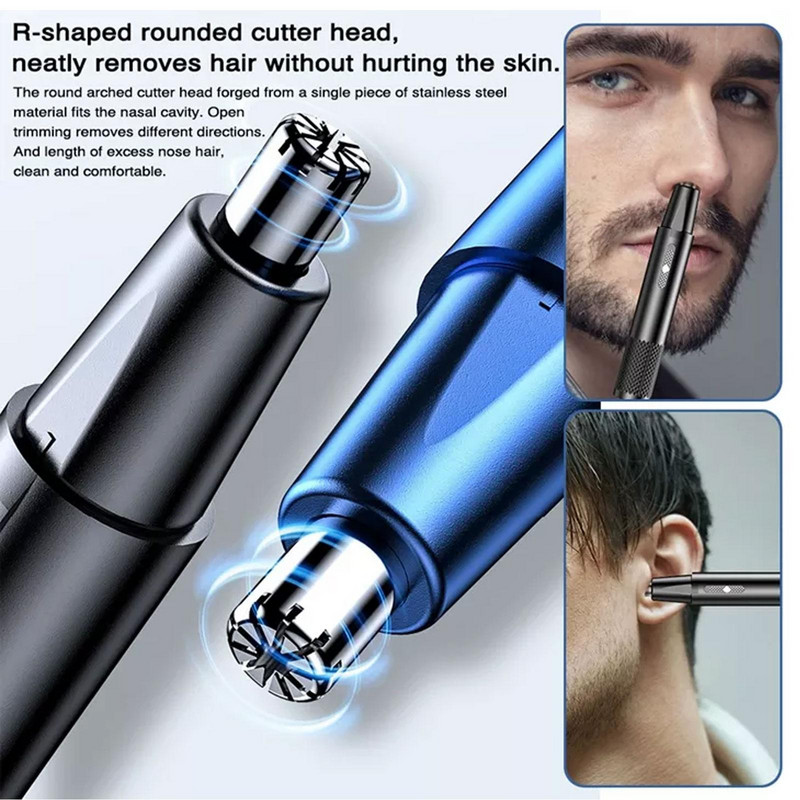 2 u 1 električni aparat za dlake u nosu električni aparat za brijanje uha za obrve Brijač za uši dlačica za lice Recharge M5K4