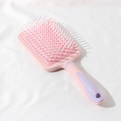 Oro pagalvės masažinės galvos odos šukos Profesionalios šukos, viena mygtukas savaime išsivalantis antistatinis plaukų šepetys, minkštas švelnus šukuotas plaukų priežiūros įrankis