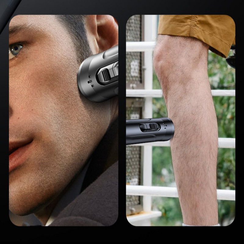 Električni trimer za brijanje za nos i uši Sigurna njega lica Punjivi trimer za dlačice u nosu za muškarce Brijanje za uklanjanje dlačica Brijač za bradu