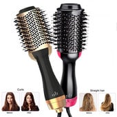 One Step Hajszárító Hot Comb Hajszárító Kefe Hajfúvóhoz Melegítő Hajkefe Styler Hajvasaló és Hajcsavaró 3 az 1-ben