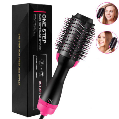 One Step Hajszárító Hot Comb Hajszárító Kefe Hajfúvóhoz Melegítő Hajkefe Styler Hajvasaló és Hajcsavaró 3 az 1-ben