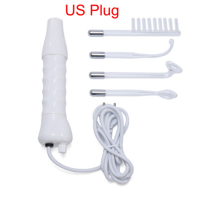 Mașină facială de înaltă frecvență 4 IN1 Tub de sticlă cu electrozi Baghetă pentru îngrijirea pielii Dispozitiv pentru îndepărtarea petelor de acnee Lifting spa facial de înaltă frecvență