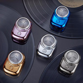 Mini elektrinis skustuvas su 6 peiliais vyriškas skutimosi mašina USB įkraunama barzdos kirpimo mašinėlė Kelioninis skutimosi elektrinis skustuvas vyrams A0H2