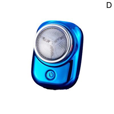 Mini elektrinis skustuvas su 6 peiliais vyriškas skutimosi mašina USB įkraunama barzdos kirpimo mašinėlė Kelioninis skutimosi elektrinis skustuvas vyrams A0H2