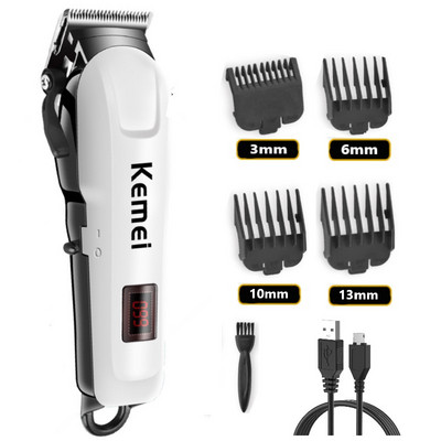 Profesionali kirpykla plaukų kirpimo mašinėlė įkraunama elektrinė plaukų kirpimo mašina vyrų kirpėjų plaukų kirpimo mašina