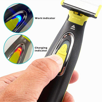 MLG Миеща се акумулаторна електрическа самобръсначка Брада Бръснач Тример за тяло Мъже Машина за бръснене Коса Грижа за лицето Почистване
