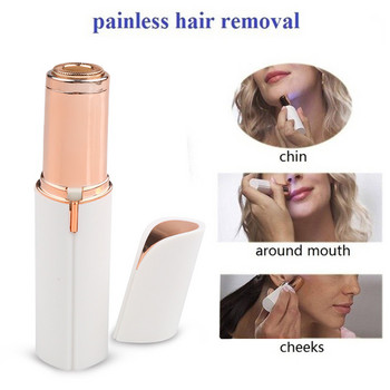 2021 Electric Hair Remover Σχήμα κραγιόν Αποτριχωτική Γυναικεία ξυράφι προσώπου Ανώδυνη ασφάλεια Αποτριχωτική προσώπου σώματος Εργαλείο ξυρίσματος Freeship