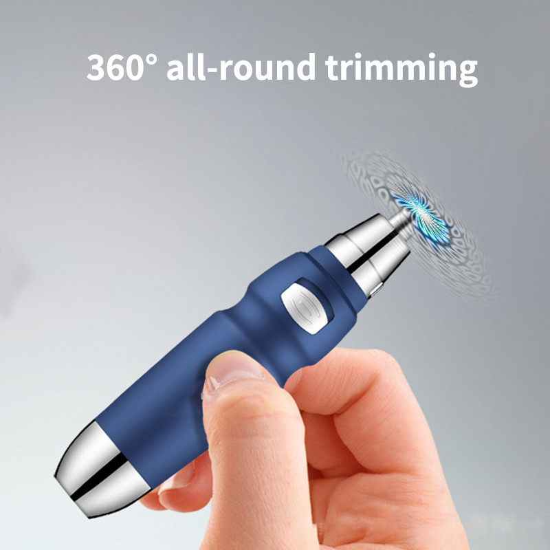 Trimmer electric pentru urechi și nas Mașină de ras Aparat de tuns Curățător Ras Epilarea nasului Razuire Conturarea sprâncenelor Îngrijire sigură a feței Ras