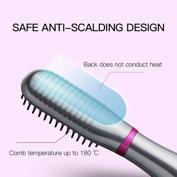 Πολυλειτουργικές βούρτσες ζεστού αέρα Ισιωτικό για τα μαλλιά Χτένα για ψύξη ενός βήματος Negative Ion Hair Care Πιστολάκι Σαλόνι οικιακά αξεσουάρ