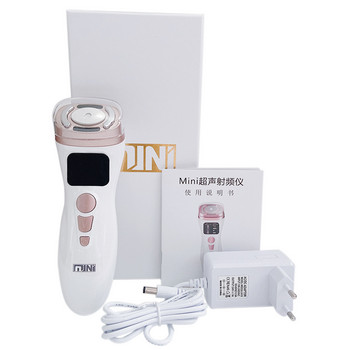 2022 Upgrade Mini Hifu Ultrasound Facial Machine Home Use With Hifu RF EMS LED Professional Machine Facial Lifting Remove Wrinkle