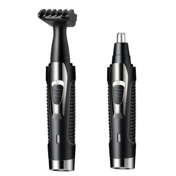 Electric Nose Hair Trimmer Ανδρικό Πολυλειτουργικό Ξύρισμα Nasal Knife Nose Hair Trimmer Επαγγελματικό ανώδυνο πρόσωπο φρυδιών