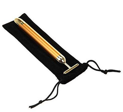 Svara zudums Sejas Sejas Massager Gold Vibrating Facial Beauty Roller Massager Stick Skin Nostiprinoši Medicīniskie sejas ādas kopšanas instrumenti