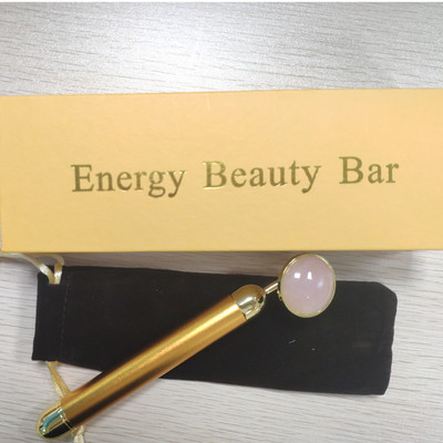 Svara zudums Sejas Sejas Massager Gold Vibrating Facial Beauty Roller Massager Stick Skin Nostiprinoši Medicīniskie sejas ādas kopšanas instrumenti