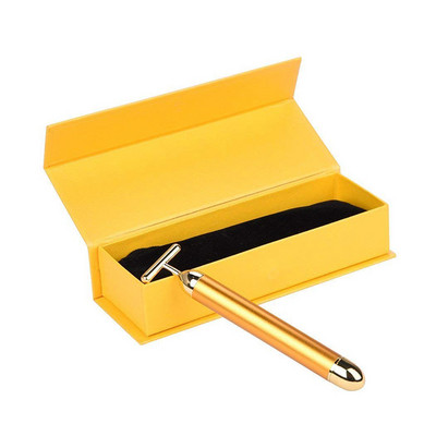 Svara zudums Sejas Sejas Massager Gold Vibrating Facial Beauty Roller Massager Stick Skin Nostiprinoši Medicīniskie sejas ādas kopšanas instrumenti