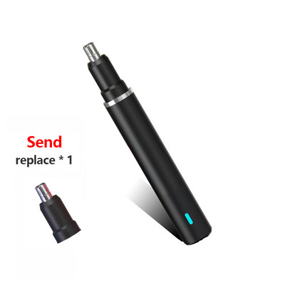 Trimer za nos Muški električni trimer za nos od nehrđajućeg čelika Vibrissa brijač se može čistiti prijenosnim trimerom za nos, uši i kosu