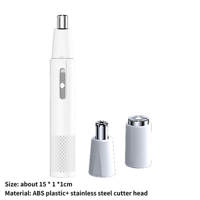 Električni trimer za brijanje za nos i uši Sigurna njega lica Punjivi trimer za dlačice u nosu za muškarce Brijanje za uklanjanje dlačica Brijač za bradu