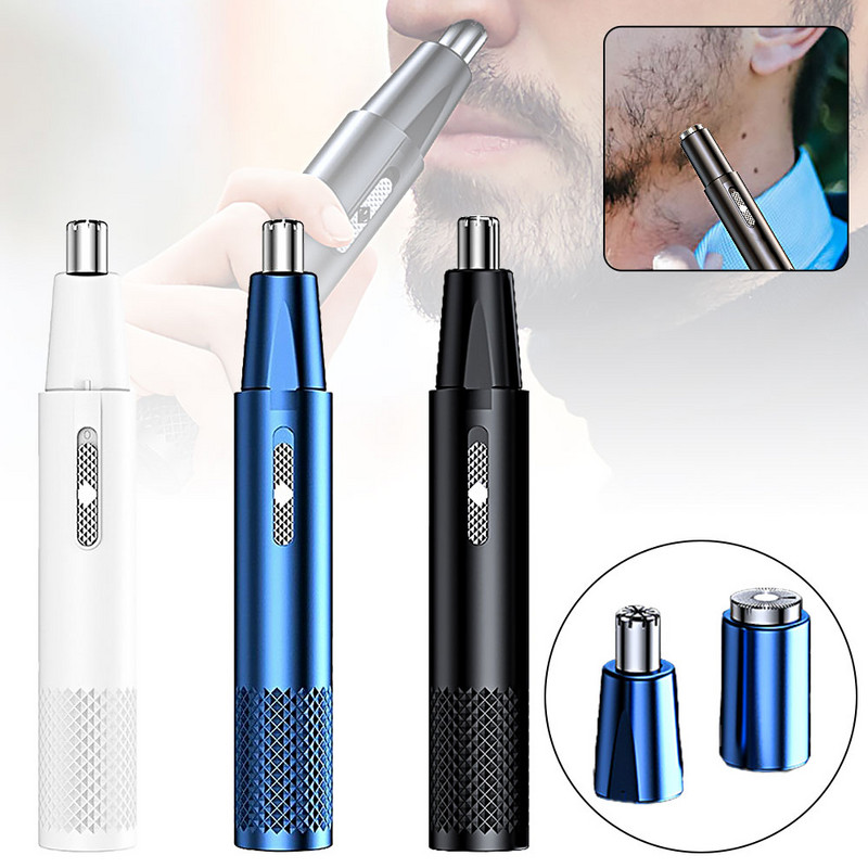 Električni trimer za brijanje za nos i uši Sigurna njega lica Punjivi trimer za dlačice u nosu za muškarce Brijanje za uklanjanje dlačica Brijač za bradu