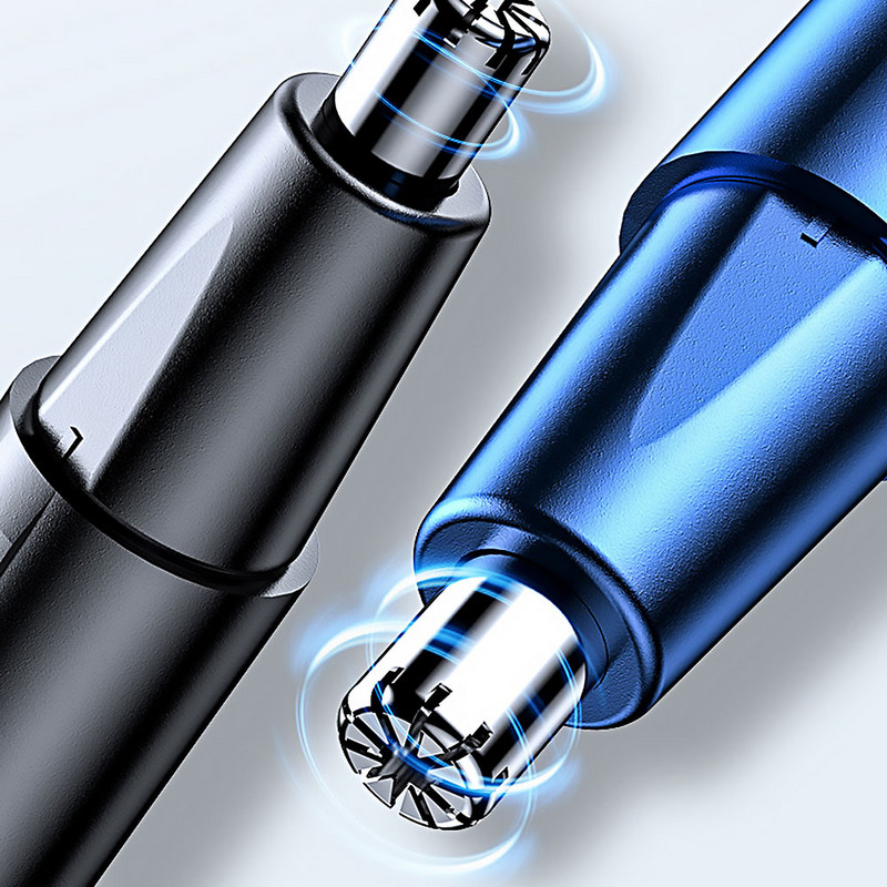 Električni trimer za brijanje za nos i uši Sigurna njega lica Punjivi trimer za dlačice u nosu za muškarce Brijanje za uklanjanje dlačica Brijač za bradu