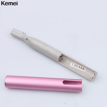 Kemei Electric Trimmer Φρυδιών Γυναικεία φορητή Επαγγελματική Μίνι ξυριστική μηχανή σώματος Αξεσουάρ μακιγιάζ Ξυράφι αποτρίχωσης