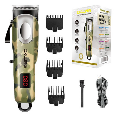 Profesionalni bežični trimer za muškarce Podesivi punjivi aparat za šišanje Električni stroj za šišanje Litijeva baterija