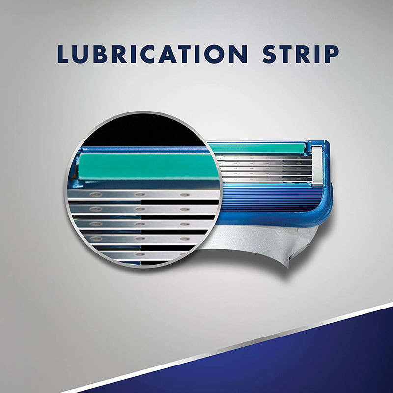 5 sluoksnių apsauginiai skutimosi peiliukai, keičiamos galvutės, tinkančios Gillettee Fusion Proglide Proshield Straight skutimosi skutimosi priedams