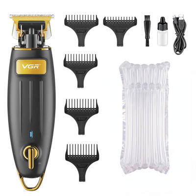 VGR Hair Trimmer Hair Clipper Beard Trimmer Hair cutting Machine Cordless Haircut Electric Trimmer for Men Επαναφορτιζόμενη V-192