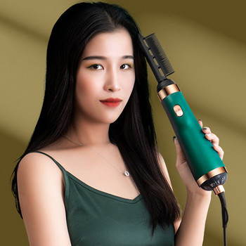 Electric Hot Hair Styler 3 σε 1 Ion Hot Air Brush Πιστολάκι μαλλιών Χτένα για ίσιωμα κομμωτηρίου Γρήγορο πιστολάκι για χτένα ζεστού αέρα