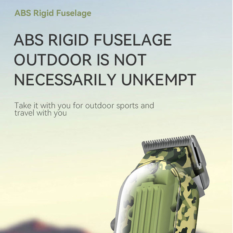 Kemei profesionalna mašinica za šišanje, podesivi trimer za muškarce, kabelski i bežični električni punjivi aparat za šišanje brade