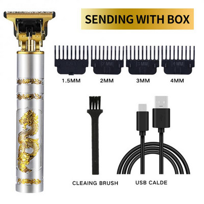 T9 USB elektrinė plaukų kirpimo mašina įkraunama plaukų kirpimo mašinėlė vyrų skutimosi mašinėlė vyrams kirpėjo profesionali barzdos kirpimo mašina