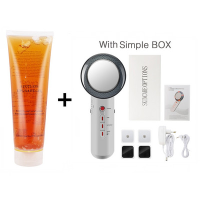 3 в 1 лицев лифтинг EMS инфрачервен ултразвуков масажор за тяло Ултразвуково отслабване Fat Burner Кавитация Face Beauty Machine