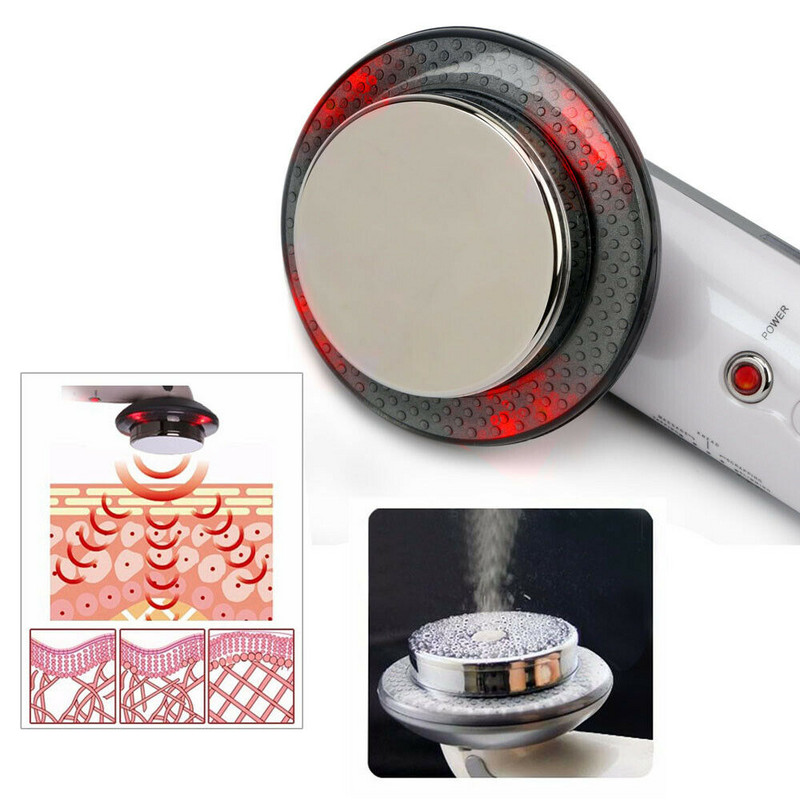 3 в 1 лицев лифтинг EMS инфрачервен ултразвуков масажор за тяло Ултразвуково отслабване Fat Burner Кавитация Face Beauty Machine