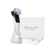 EMS Arcmasszírozó Micro Current Beauty Arcmasszírozó Sonic Vibrációs Ránctalanító Hot Cool Ultrahangos arcemelő készülék