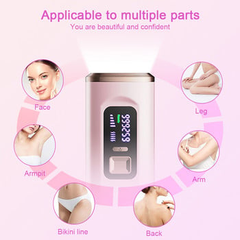 IPL 900000 Flash Permanent Whole Body Hair Remover IPL Epilator Laser Αποτρίχωση Μηχάνημα Προσωπική ηλεκτρική ανώδυνη κλωστή