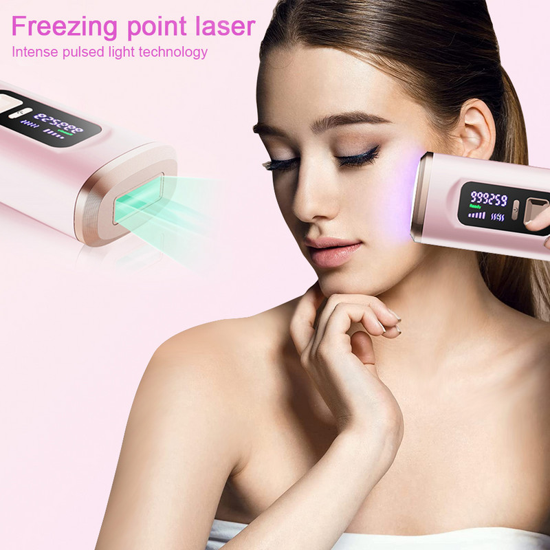 IPL 900000 Flash tartós egész test szőrtelenítő IPL epilátor lézeres szőrtelenítő gép személyi elektromos fájdalommentes menet