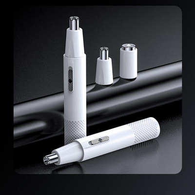 1 komplekts elektrisks deguna matu griezējs, uzlādējams vīriešu skuveklis, deguna ausu matu griezējs, divu asmeņu matu noņemšanas skuvekļa bārda