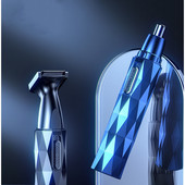 Aparat de ras electric Aparat de tuns pentru nas, urechi, sprancene, epilare, aparate de ras Epilatoare barbati, ingrijire sigura a fetei, reincarcabila pentru barbati