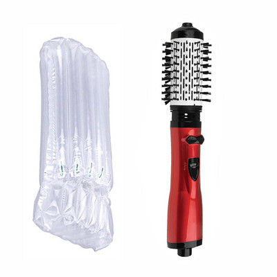 Karšto oro šepetys 3 viename automatinis rotacinis plaukų tiesinimo šepetėlis Plaukų suktukas Plaukų džiovintuvo šepetys Negatyvių jonų plaukų formuotojas Šukų formavimo įrankiai