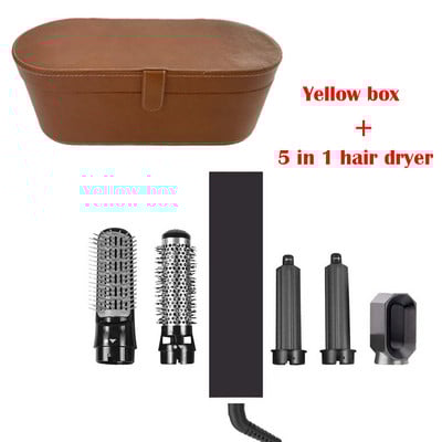 Četka za sušilo za kosu 5 u 1 Četka za puhanje kose Češalj za oblikovanje kose s toplim zrakom Sušilo za kosu u jednom koraku Električno sušilo za kosu Automatsko uvijače