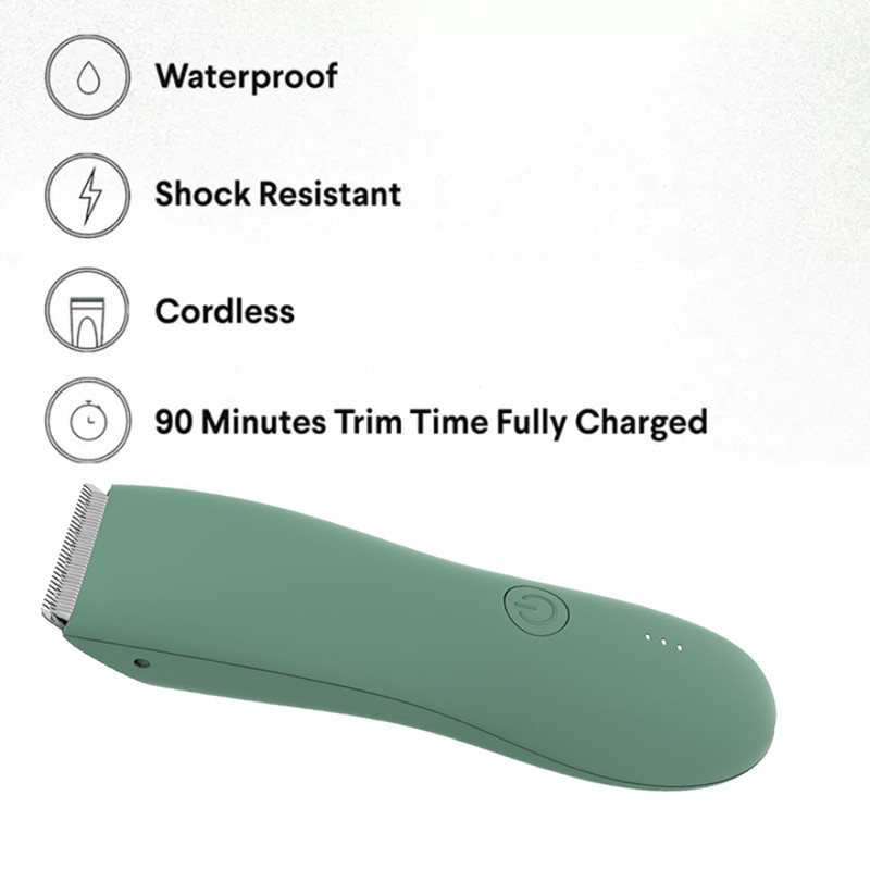 Loptasti trimer za muškarce, žene, prepone, stidne brijače, osjetljiva područja, trimer za dlake na tijelu, brijač, električni brijač, muški