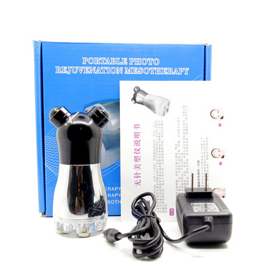 Aparat de masaj facial cu radiofrecvență RF LED Fotoni Mezoterapie facială Electroporare Mașină de înfrumusețare Întinerire Lifting facial