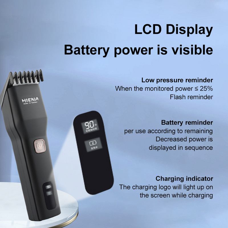 „Hiena 2022“ naujos USB elektrinės plaukų kirpimo mašinėlės vyrams, suaugusiems, vaikams, belaidžiai įkraunamos plaukų kirpimo mašinos, profesionalios
