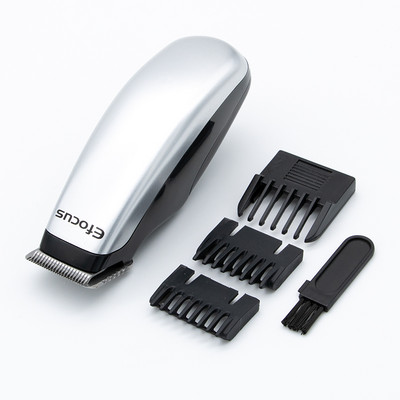 Kemei Efocus Electric Vīriešu matu griešanas mašīnas trimmeris lēti Mini sudrabains velkamie mati Mājdzīvnieku griešana Bārda Barber Skuveklis KM-666