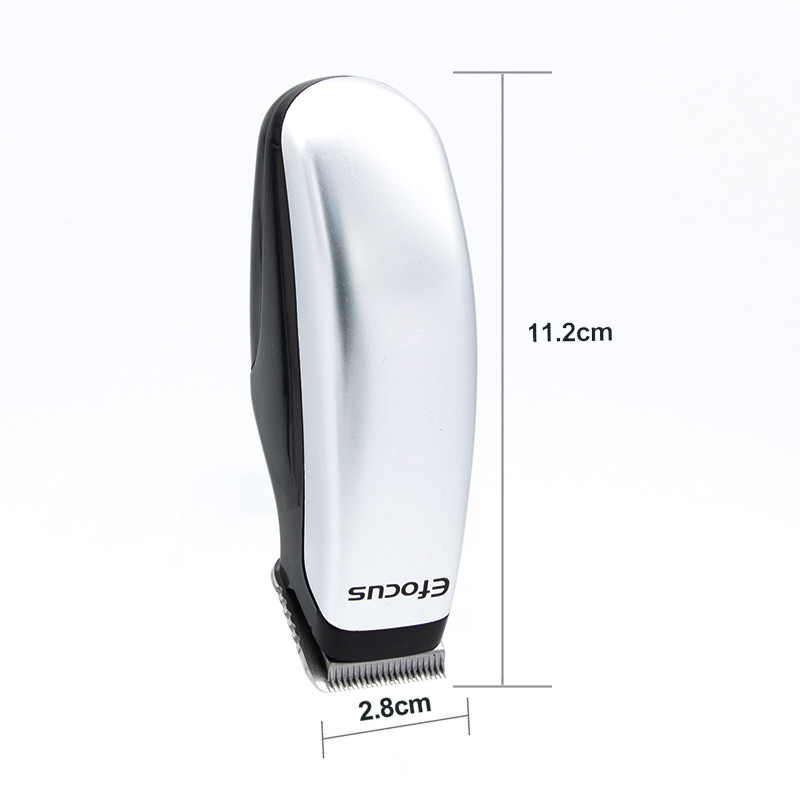 Kemei Efocus Electric Vyriška plaukų kirpimo mašinėlė pigi Mini sidabriniai nešiojami plaukai Kirpimas naminiams gyvūnėliams Barzda Barber Skustuvas KM-666