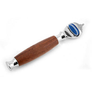Ръчни дръжки за бръснач за мъже Дървена стойка за самобръсначка за машина Fusion за бръснене Безопасни касети за бръснене на брада (без глава)