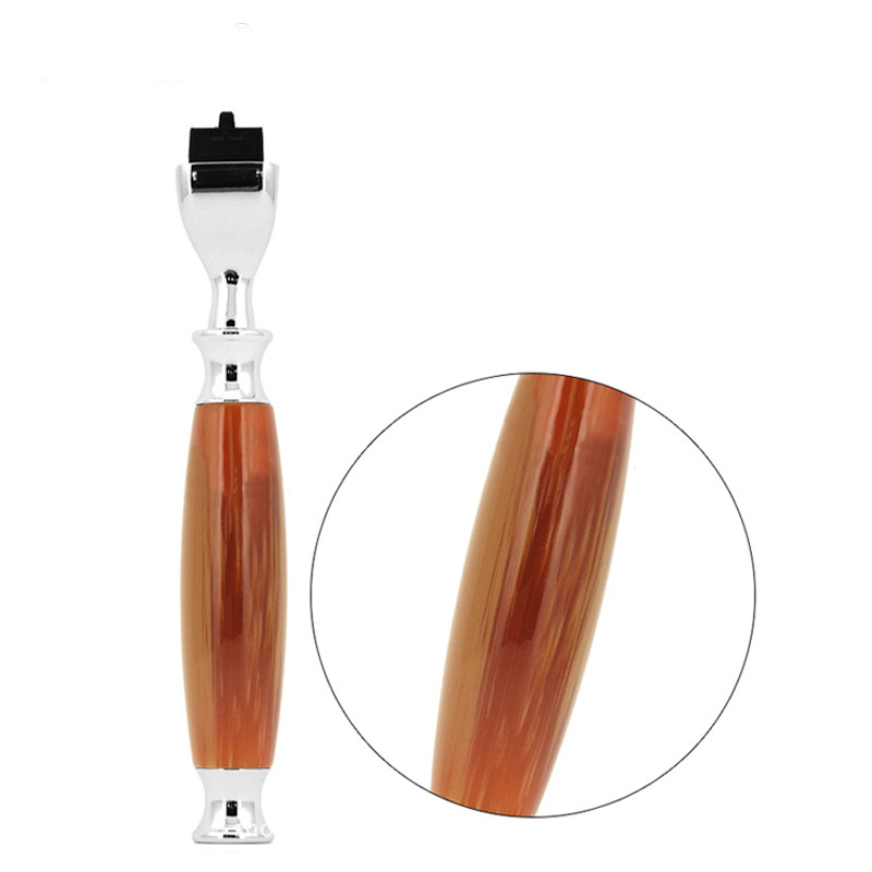 Pitke muške drške za britvice za Gillette Mach 3 Ručni držač za britvice Sigurnosna drška za brijanje brade Drvena