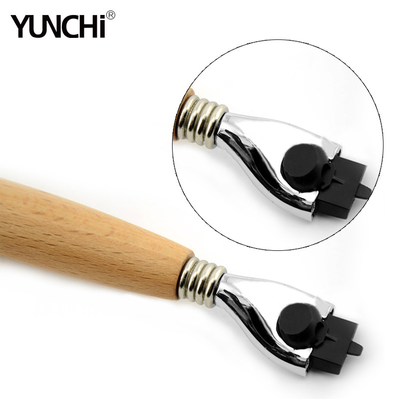 Pitke muške drške za britvice za Gillette Mach 3 Ručni držač za britvice Sigurnosna drška za brijanje brade Drvena