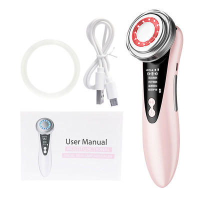 Beauty arcmasszírozó arcmasszírozóhoz Ultrahangos bőrápoló eszközök Krioterápiás arc karcsúsító készülék Face Spa Beauty Machine