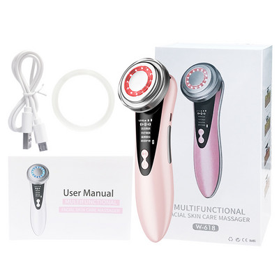 Beauty arcmasszírozó arcmasszírozóhoz Ultrahangos bőrápoló eszközök Krioterápiás arc karcsúsító készülék Face Spa Beauty Machine