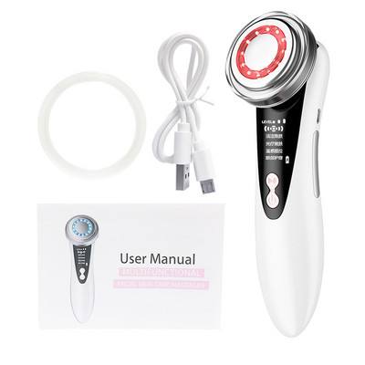 Beauty arcmasszírozó arcmasszírozóhoz Ultrahangos bőrápoló eszközök Krioterápiás arc karcsúsító készülék Face Spa Beauty Machine