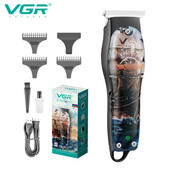 VGR Hair Trimmer Professional Hair Clipper Επαναφορτιζόμενη μηχανή κοπής Wireless Barber Edgers Cutter Clipper for Men V-953